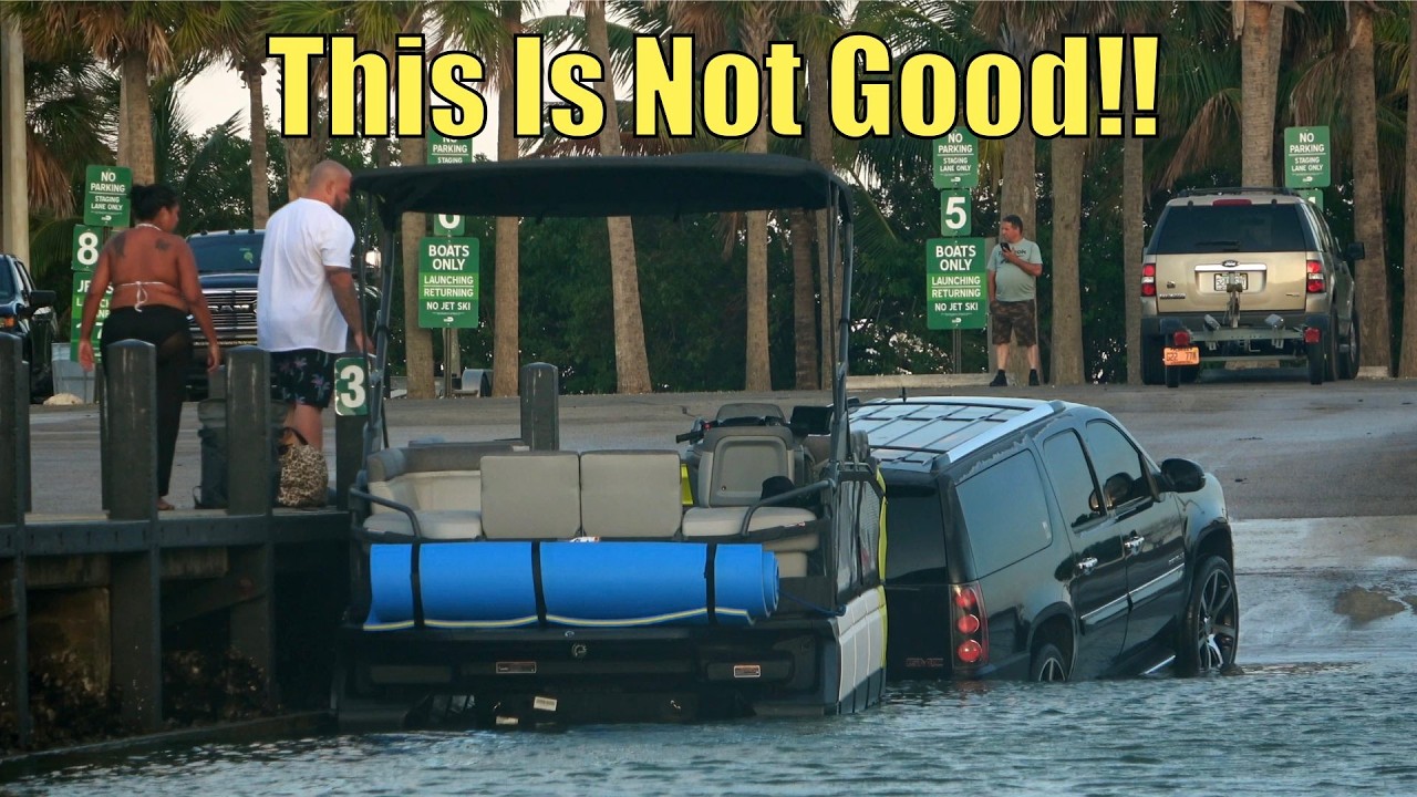 This Is Not Good!! | Miami Boat Ramps