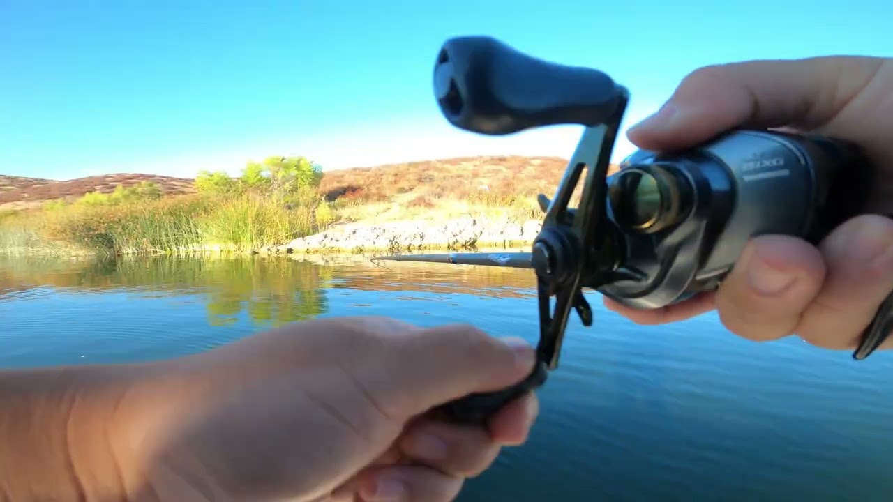 Jerkbait Mayhem (Skinner Lake Bass Fishing)