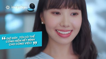 Vật liệu SmartTrack™ của Invisalign mang lại sự thoải mái cả ngày