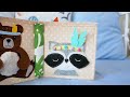 Felt busy book Personalized book, Quiet book and Montessori toys for babies, educational toy