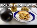 How to make PICKLED EGGPLANT | Italian style Melanzane Sott&#39;olio