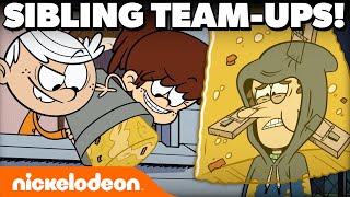 25 MINUTES of Loud House Sibling Team-Ups! ⏰ | Spy Adventures Await | @Nicktoons