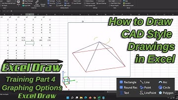 How to use the Graphing options inside Excel Draw - Gray Technical Excel Draw v6 Tutorial Part 4