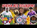 4 equipos de ecuador van por mendez  ortiz al futbol mexicano