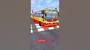 KSRTC Swift Bus on Speedbreaker 🔥#speedbreakers #bussid #ksrtc #ytshorts #shorts