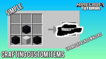 How to Craft Custom Hats and Items| Minecraft 1.21 Data Pack Tutorial