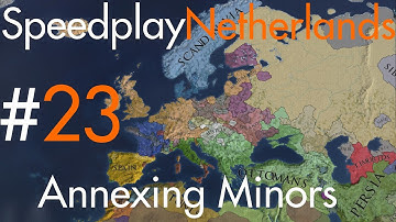 Speedplay Netherlands #23: Annexing Minors
