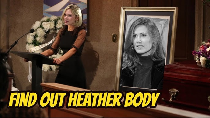 The Young And The Restless Spoilers Daniel arrives to identify Heather's body - the funeral is quick