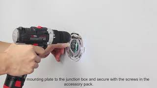How to Install a Wall Sconce (TY-T3228BU-J-2)