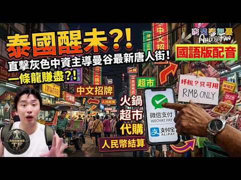 【泰國拒收泰銖事件國語版】中國博主親身經歷爆料影片！直擊中資主導曼谷餐飲業一條龍賺盡情況