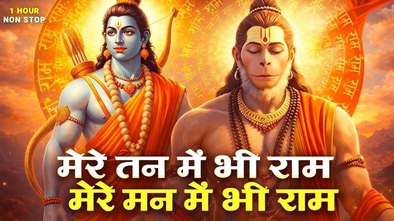 मेरे तन में भी राम मेरे मन में भी राम   Ram Naam Kirtan   राम भजन   Ram Naam Jap   Ram Dhun