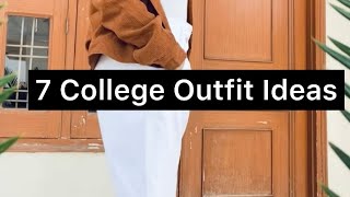 7 Day College Outfit Ideas | Fashion Lookbook 2021|