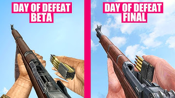 Day of Defeat BETA vs FINAL Weapons Comparison