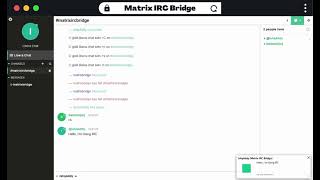 Matrix IRC Bridge Tutorial screenshot 3