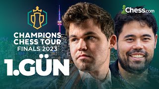 Magnus Hikaru Ve Diğer 6 Elit Oyuncu 500000 İçin Savaşıyor 2023 Champions Chess Tour Finalleri