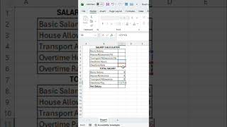 SALARY Calculator in Excel | Majid Mazin