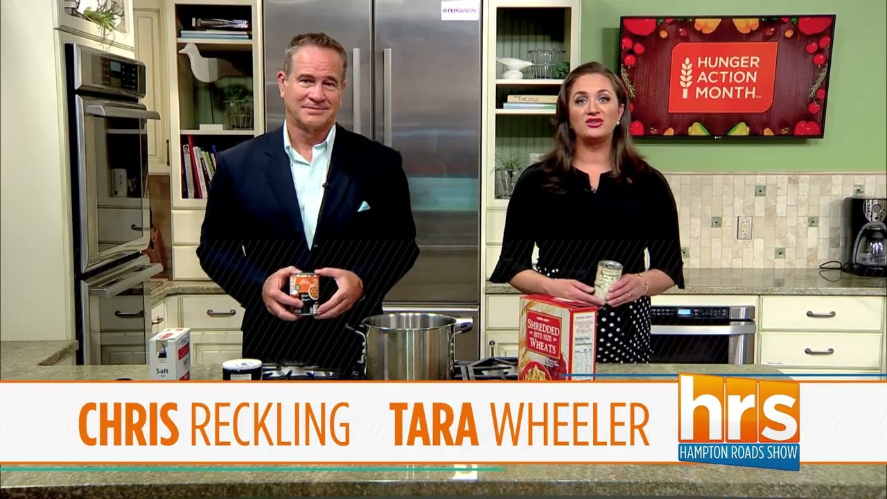 WAVY & HRS - Join the Hampton Roads Show w/ Chris Reckling & Tara Wheeler during Hunger Action Month