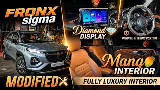 FRONX MODIFIED ✅ FRONX SIGMA TO ALPHA MODIFIED✅FRONX BASE TO TOP✅FRONX MODIFICATION✅#maruti #fronx