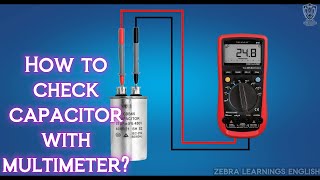 How to check Capacitor with Multimeter | Animation | HVAC | Electrical