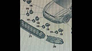 VW Golf MK8 2021 front parking sensor problem and fix