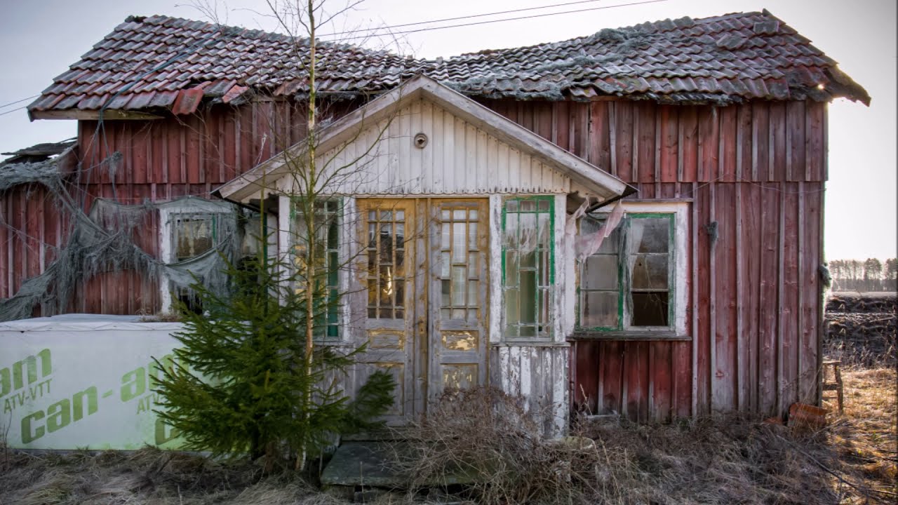 Övergivna platser på svensk landsbygd