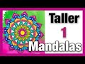 Mandalas tutorial paso a paso