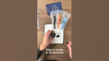 How to change your new Moonswatch Strap in seconds!