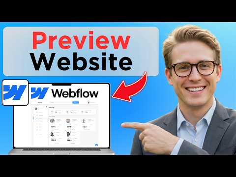 How To Preview Website in Webflow (Easy Guide)