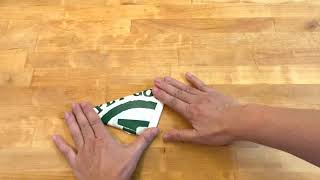 How to fold reusable shopping bags