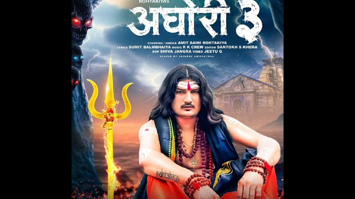 Aghori 3 | Amit Saini Rohtakiya | New haryanvi song | Official Aghori 3 Full song