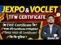 📢jexpo 2026 : TFW Certificate কিভাবে বানাবে  | Eligible Criteria | Complete Process by  David Sir✅