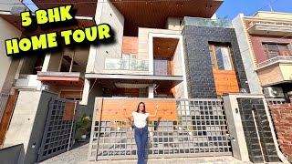 Inside a Brand New 256 Gaj 5 BHK House Design | Luxury House Sale in Mohali | Home Tour