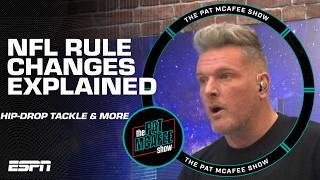 📝 NFL RULE CHANGES EXPLAINED ✍️ | The Pat McAfee Show