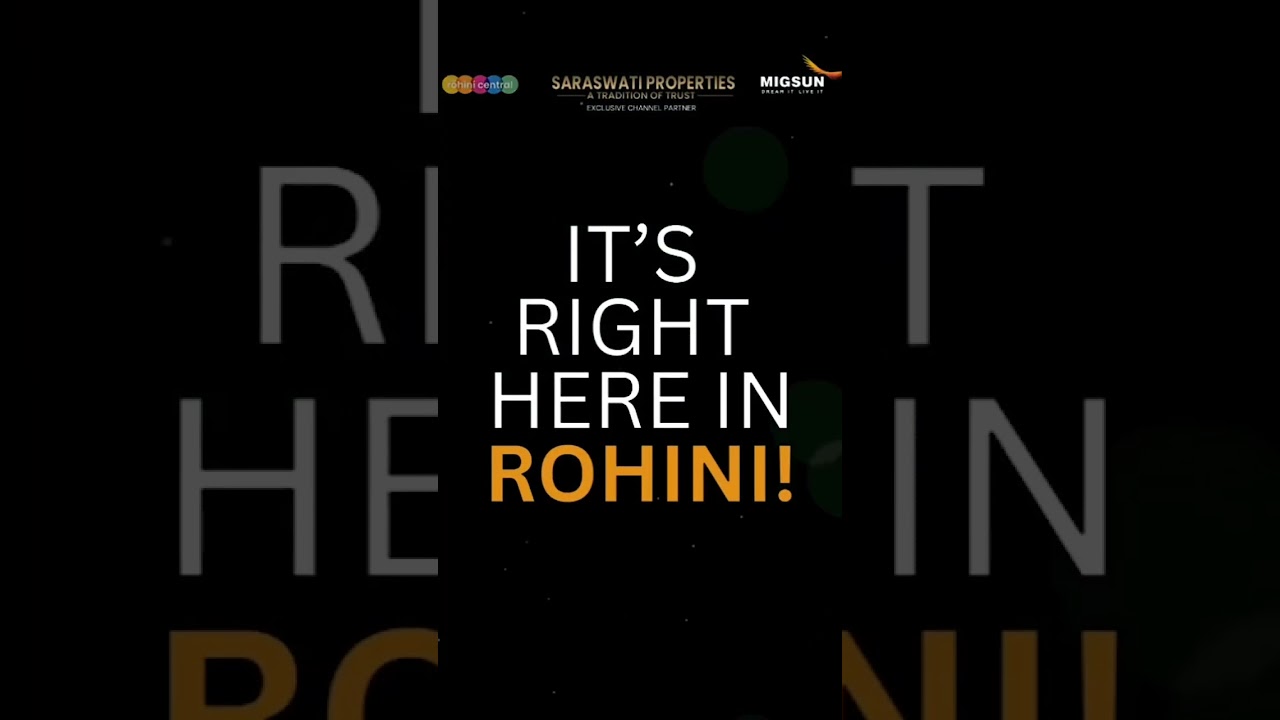 BIGGEST commercial property in Rohini, Delhi! 