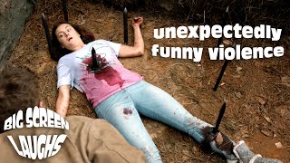 10 Mins of Unexpectedly Funny Violence | The Hunt (2020) | Big Screen Laughs
