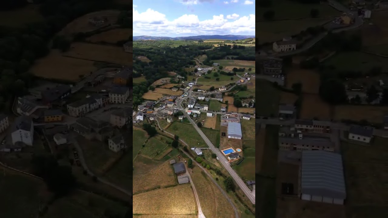 San Martín de Oscos #asturias #drone
