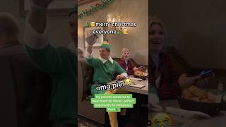 Buddy The Elf Embarrasses Parents at Dinner