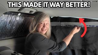 I Made My Car Camper Privacy Curtain Even BETTER!