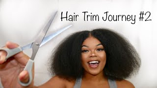 HAIR TRIM JOURNEY #2 | Safiya Bae