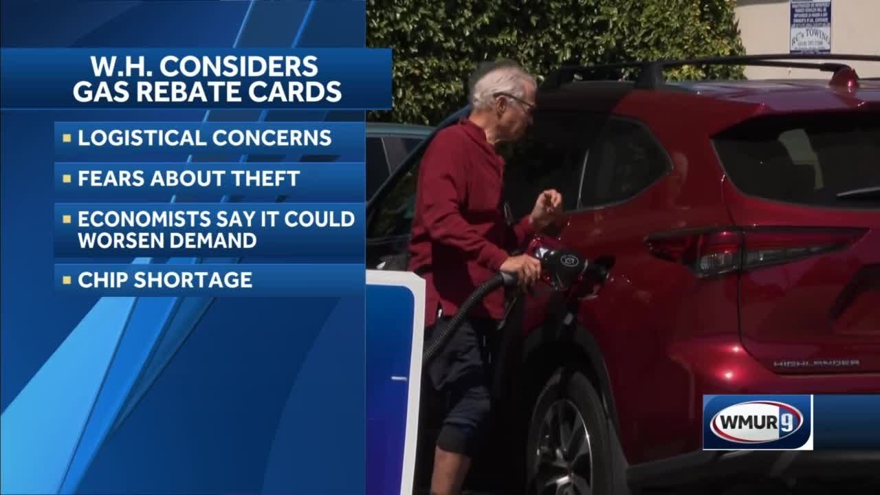 White House Gas Rebate Cards