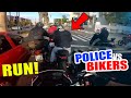 Police VS Bikers! Cops Chases Motorcycle - Best Police Compilation 2021