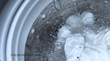 Máy giặt Sharp với lồng giặt không lỗ cải tiến mới