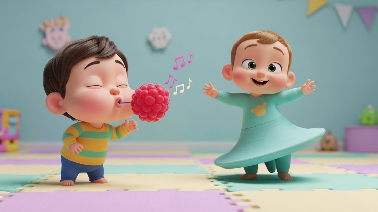 Silly Faces Fun Song | Funny Action Rhyme for Kids | Nursery Rhymes & Songs for Children