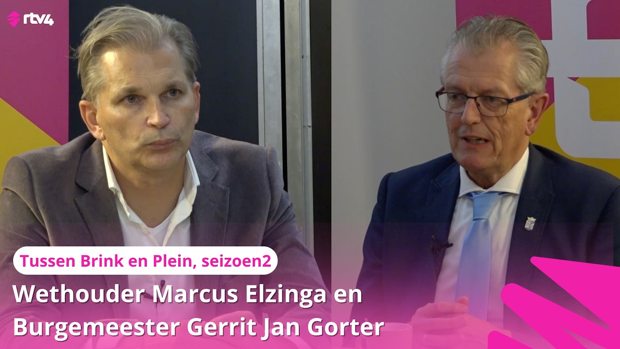 VROOMSHOOP – “Ik ben Twenterand nog niet zat en als het goed is Twenterand mij niet”, zegt Gerrit Jan Gorter lachend. Hij blijft langer dan vooraf gedacht waarnemend burgemeester van Twenterand; nog minimaal negen maanden. Gorter deed die uitspraak in de eerste aflevering van het nieuwe seizoen van het RTV4-programma Tussen Brink & Plein. Hij was te gast samen met wethouder Marcus Elzinga die zijn collega Jan Jonker verving. Onder meer vuurwerk, bezuinigingen, openbaar vervoer, de verhoudingen binnen het gemeentehuis en de omgang met AI kwamen aan bod in de talkshow.