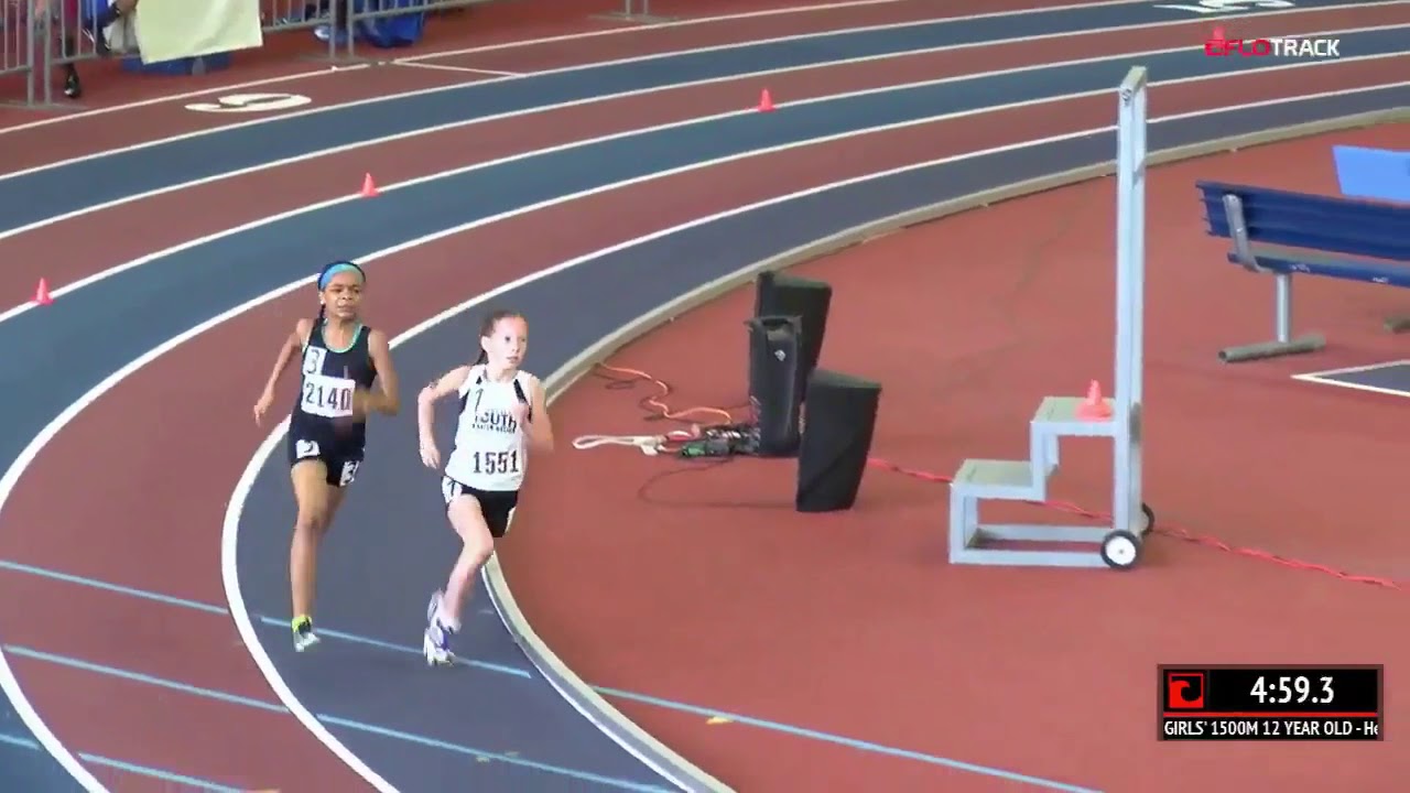 Crazy Finish In 12-Year-Old 1500m Race