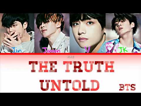 BTS - THE TRUTH UNTOLD [Kolay Okunuş - Easy Lyrics]