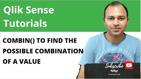 Qlik Sense combin Function for identifying how many combinations are possible for a given value