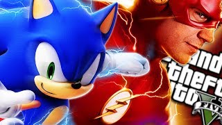 The Ultimate Sonic Vs Flash Mod Gta 5 Pc Mods Gameplay