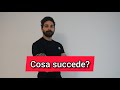 COSA SUCCEDE?