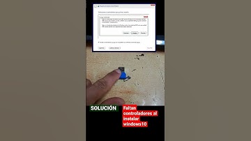 SOLUCIÓN "Faltan controladores que tu pc necesita"al instalar WINDOWS 10 #Windows10